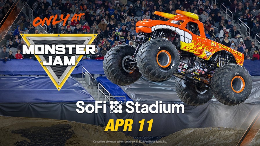 Get Ready for the One and Only Monster Jam® Returning to SoFi Stadium for One Action-Packed Event!