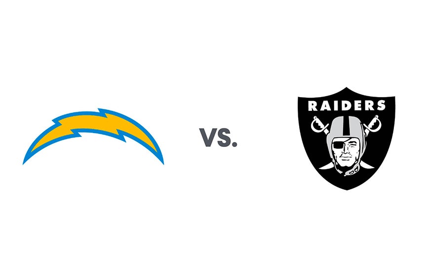 Chargers vs. Raiders