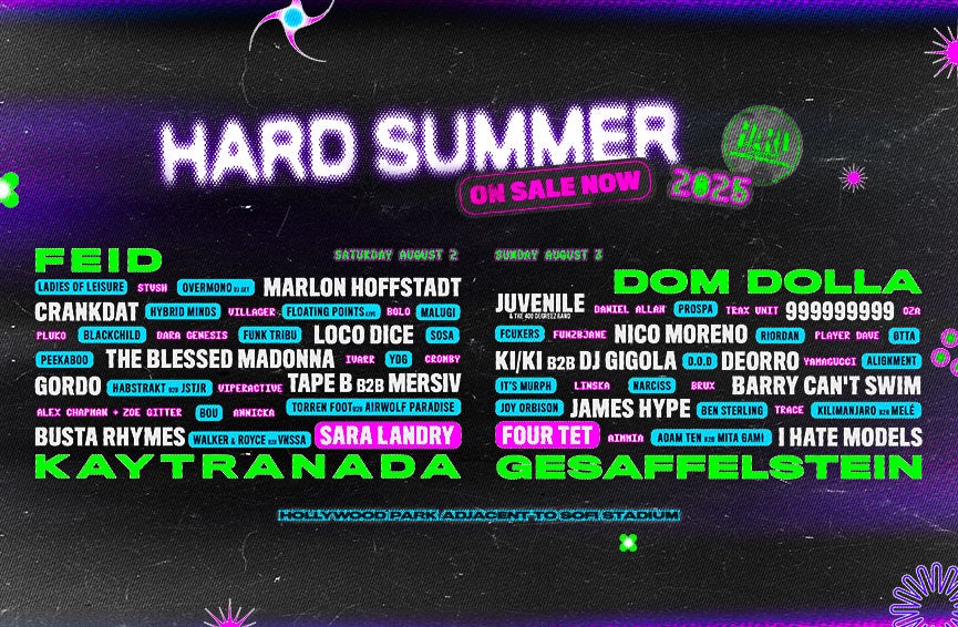 More Info for HARD Summer Music Festival 