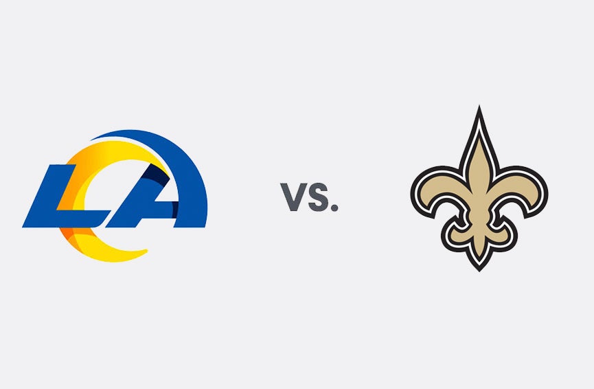 Rams vs. Saints