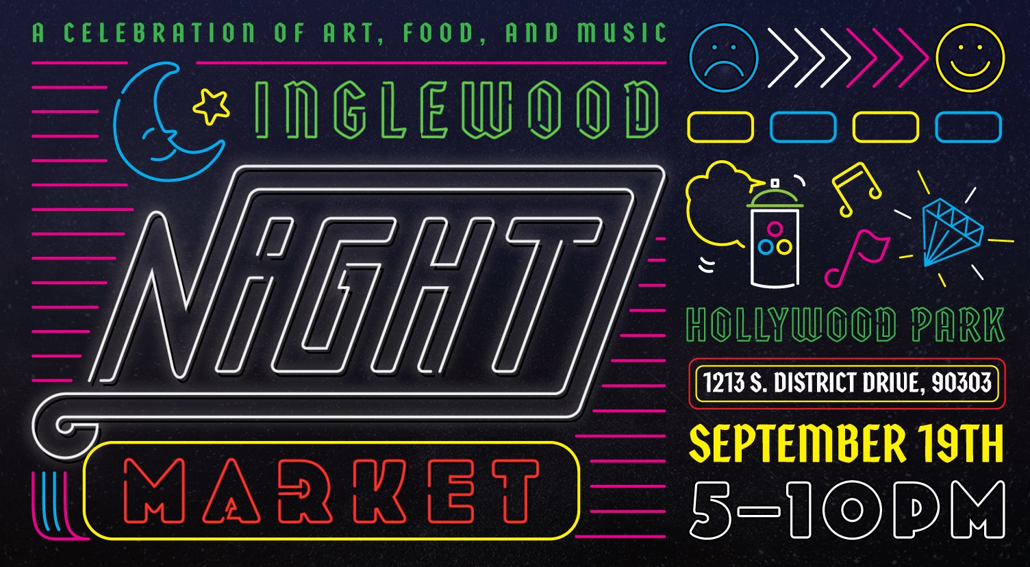 The Money Studio and Hollywood Park Bring Inaugural Inglewood Night Market to the Community