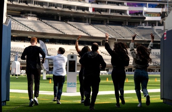 tour of football stadium